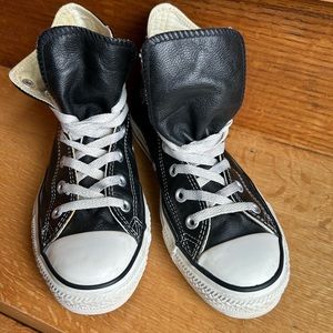 Leather Converse High Top All Star